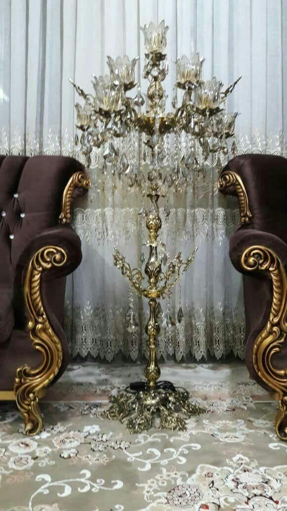 آباژور برنزی آباژور کنارسالنی شمعدان برنزی|صنایع دستی و سایر لوازم تزئینی|شیراز, آبیاری|دیوار