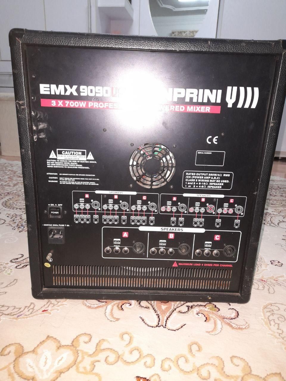 پاور میکسر ۹۰۹۰ در حد نو|سیستم صوتی خانگی|تهران, حکمت|دیوار