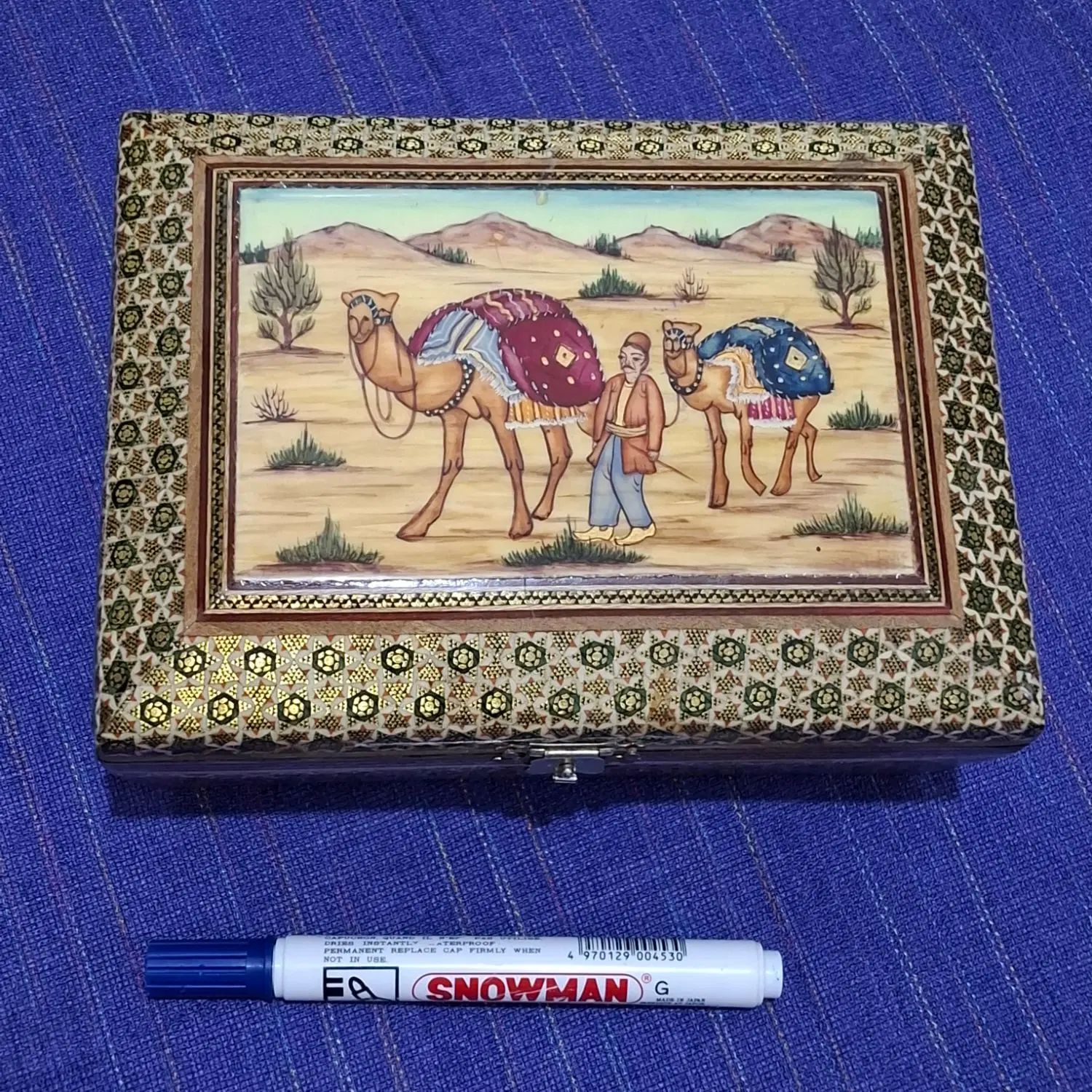 جعبه چوبی سنتی خاتم کاری وبدلیجات اکسسوری زیورآلات|زیورآلات و اکسسوری|رشت, حسین آباد|دیوار