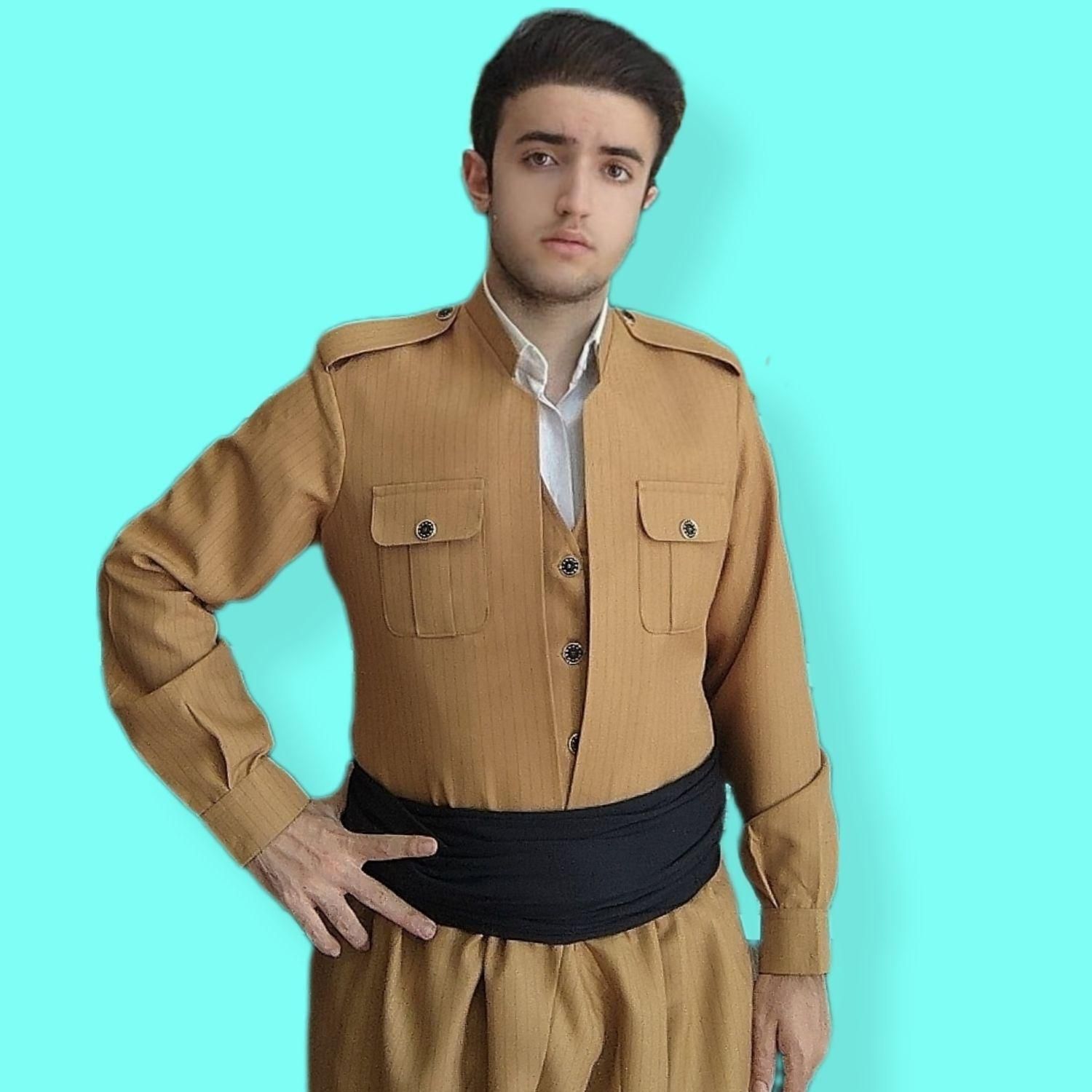 لباس کردی کوردی مردانه مدل عراقی جلیقه دار|لباس|سنندج, |دیوار