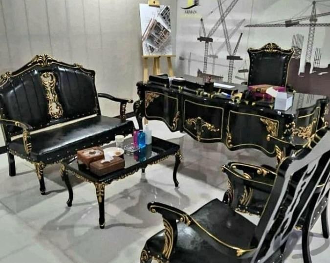 میز مدیریت مبلمان اداری کلاسیک|دفتر کار|چهاردانگه (تهران), |دیوار