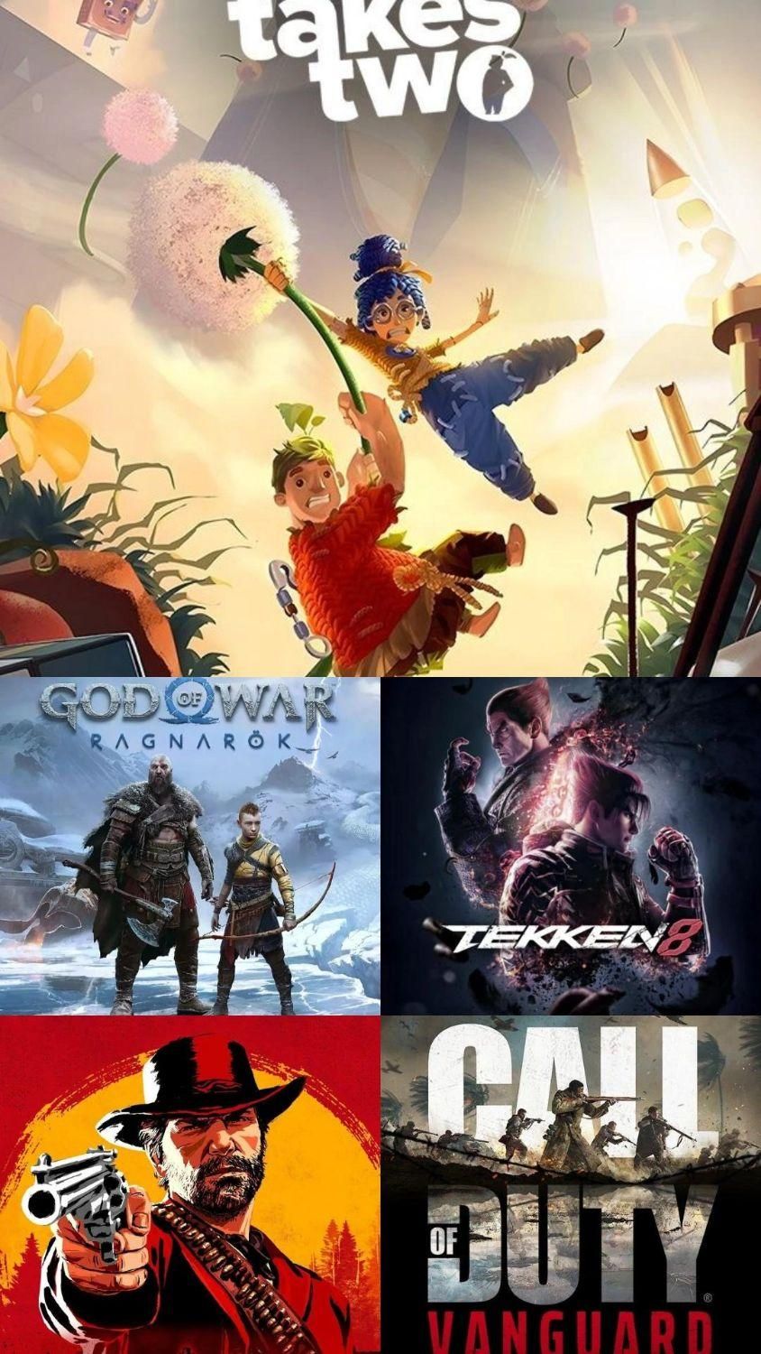 فول گیم سه ساعته ps5،ps4|کنسول، بازی ویدئویی و آنلاین|شیراز, گل سرخ|دیوار