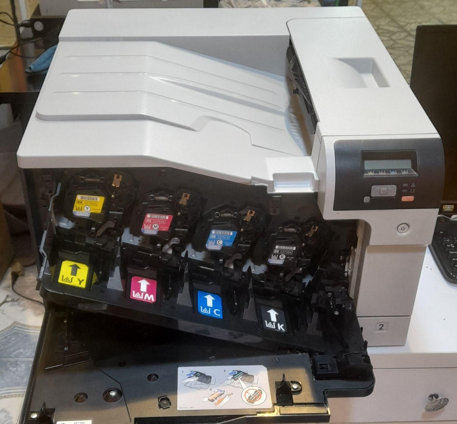 چاپگر لیزری رنگی HP  CP5225|پرینتر، اسکنر، کپی، فکس|شاهین دژ, |دیوار