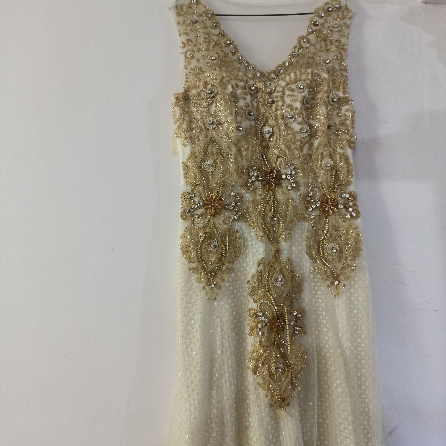 لباس مجلسی سنگ دوزی شده بسیار شیک|لباس|کازرون, |دیوار