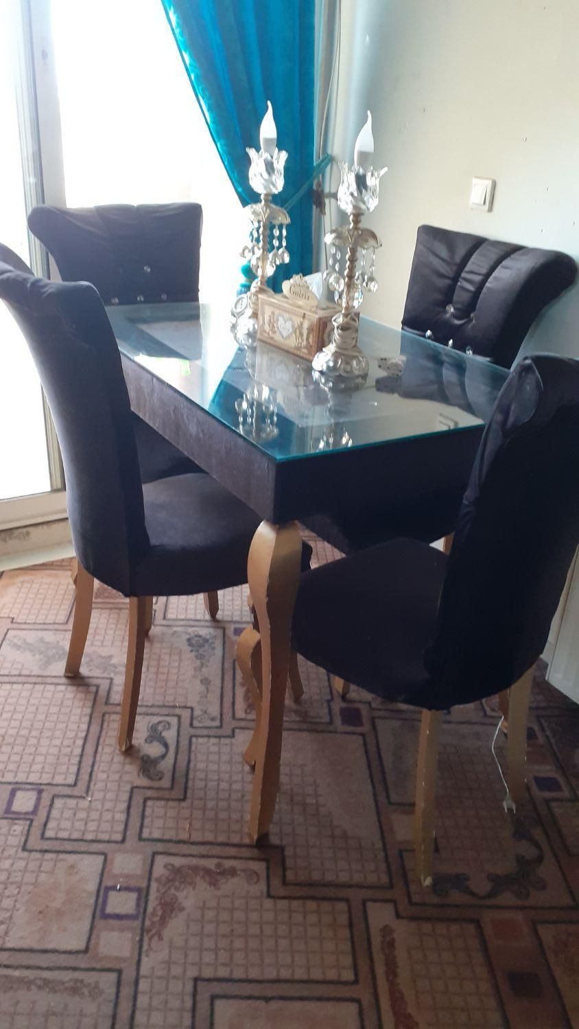 میز ناهار خوری..فروش فوری|میز و صندلی غذاخوری|گلبهار, شهر جدید گلبهار|دیوار