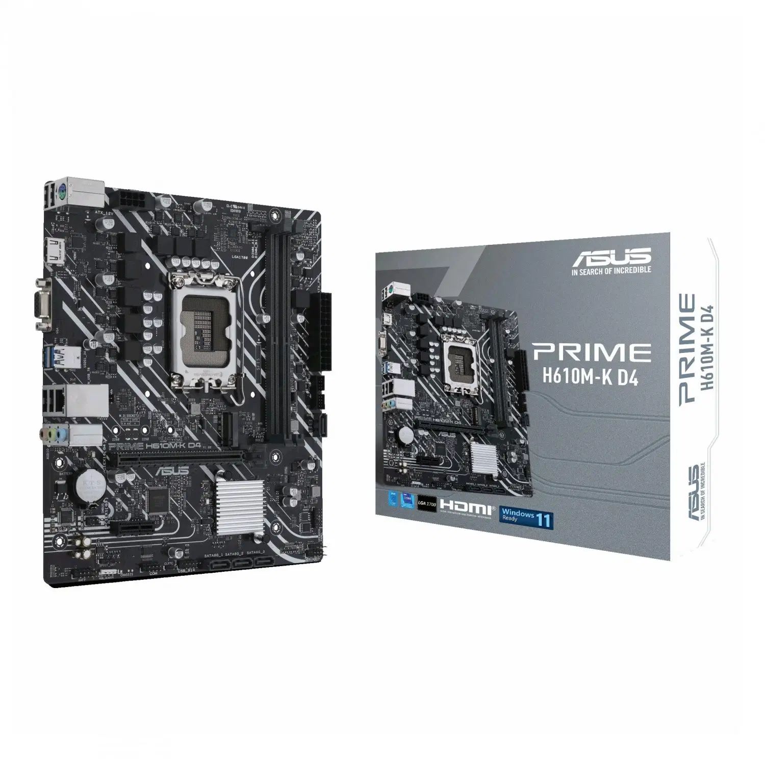 Asus h610 M-k D4 prime مادربورد و کارت گرافیک|قطعات و لوازم جانبی رایانه|تهران, نیروی هوایی (پیروزی)|دیوار
