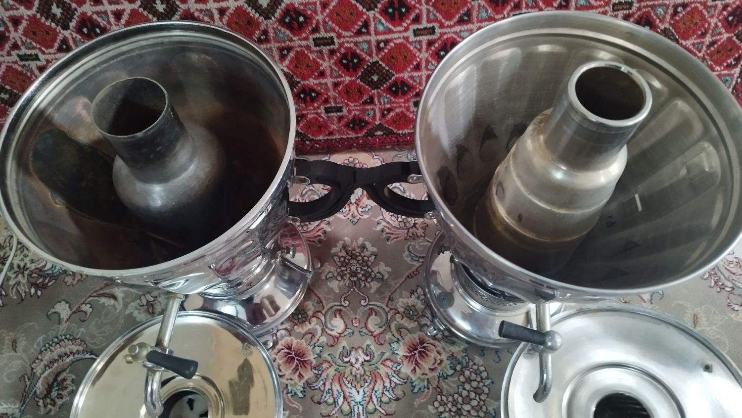 2عددسماورنفتی نو|سماور، چای‌ساز، قهوه‌ساز|تهران, سبلان|دیوار