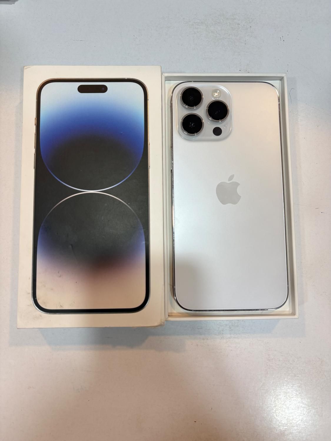 iphon 14 pro max بدون خط وخش پک اصلی|موبایل|رفسنجان, |دیوار