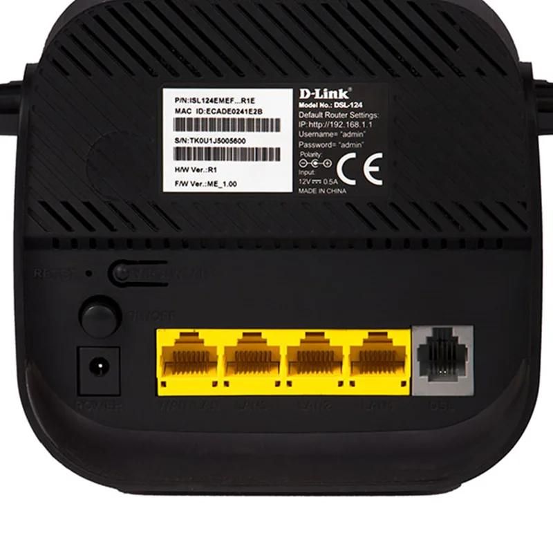 مودم اینترنت وای فای برند دی لینک مدل dsl 124|مودم و تجهیزات شبکه|اردبیل, |دیوار