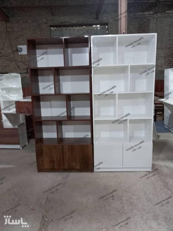 کتابخانه قفسه کمددار و تمام قفسه ارسال تا پارکینگ|کتابخانه، شلف، قفسه‌های دیواری|تهران, تهرانپارس غربی|دیوار