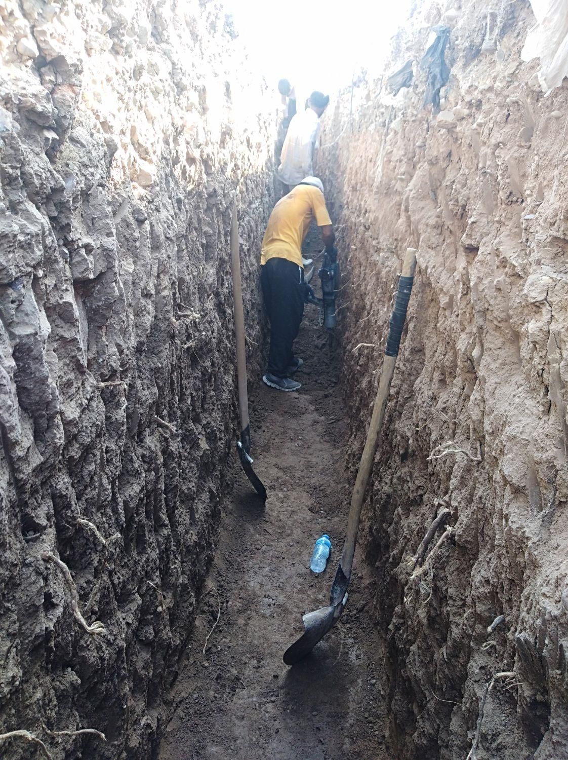 حفر چاه چاله تونل خاکبرداری تخریب|خدمات پیشه و مهارت|قزوین, |دیوار