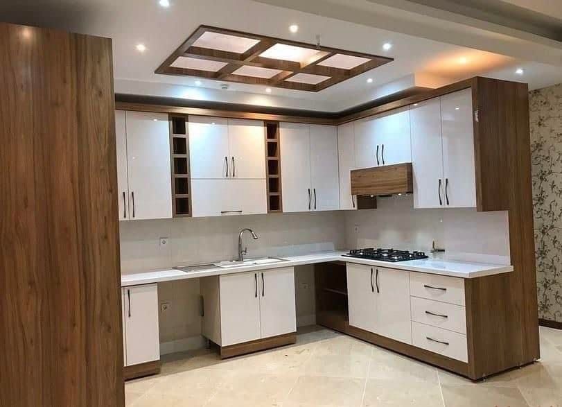 طراحی و اجرا کابینت برجسته وندا|مصالح و تجهیزات ساختمان|شیراز, دکتر حسابی|دیوار