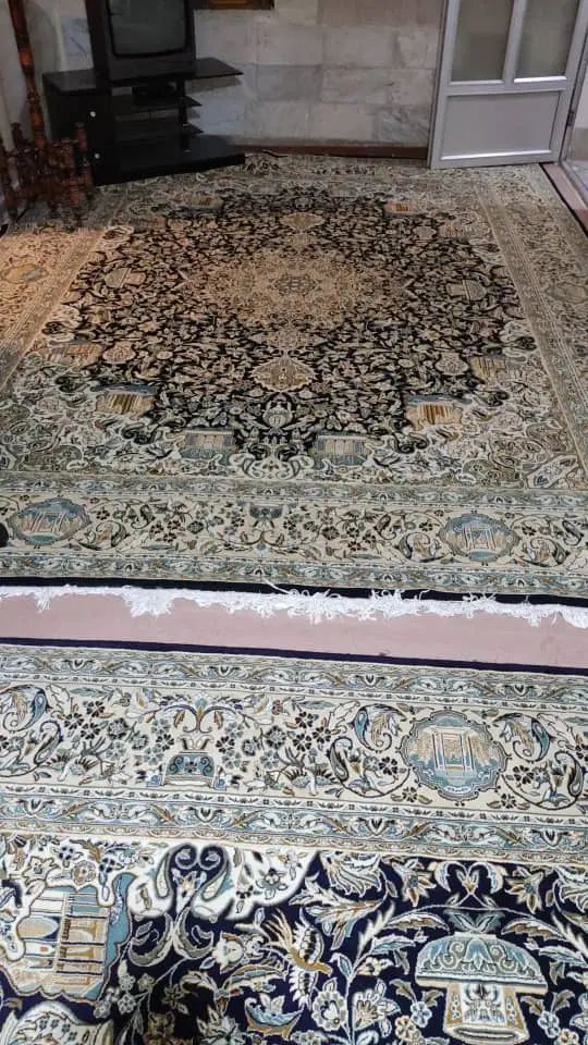 دو تخته فرش دوازده متری ۵۰۰شانه تراکم ۱۰۰۰|فرش|تهران, ائمه اطهار|دیوار