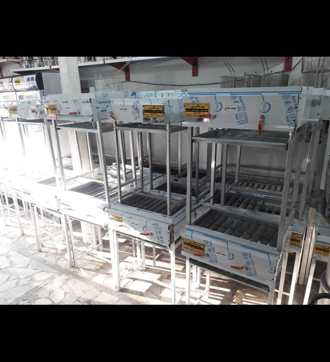 کباب پز گازی بزرگ چدنی|اجاق گاز و لوازم برقی پخت‌وپز|ساری, |دیوار