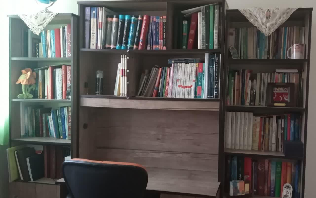 کتابخونه 3 تیکه، بزرگ|کتابخانه، شلف، قفسه‌های دیواری|تهران, تهرانسر شرقی|دیوار