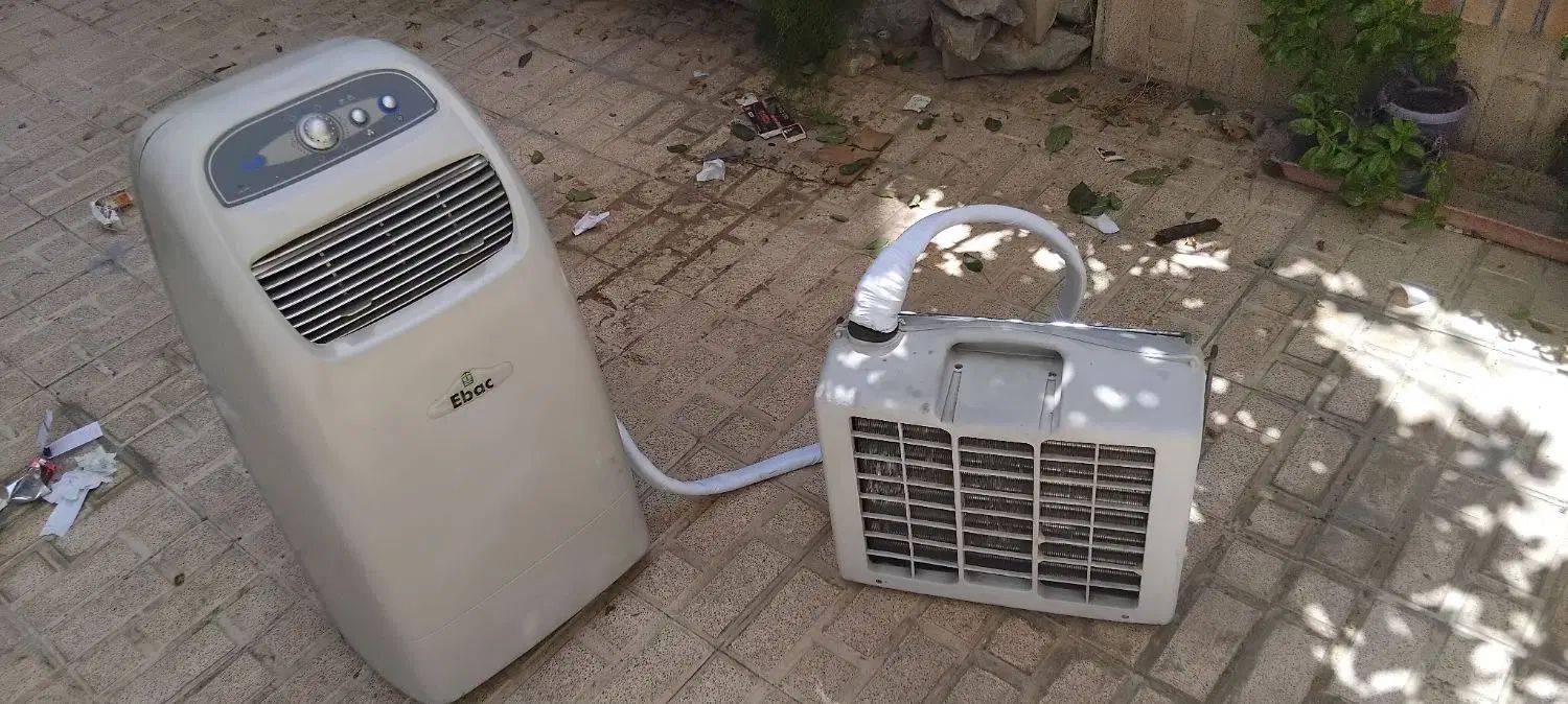 کولرگازی پرتابل ebac دو تیکه(داخلی و بیرونی)|کولر گازی و فن‌کوئل|تهران, آهنگ|دیوار
