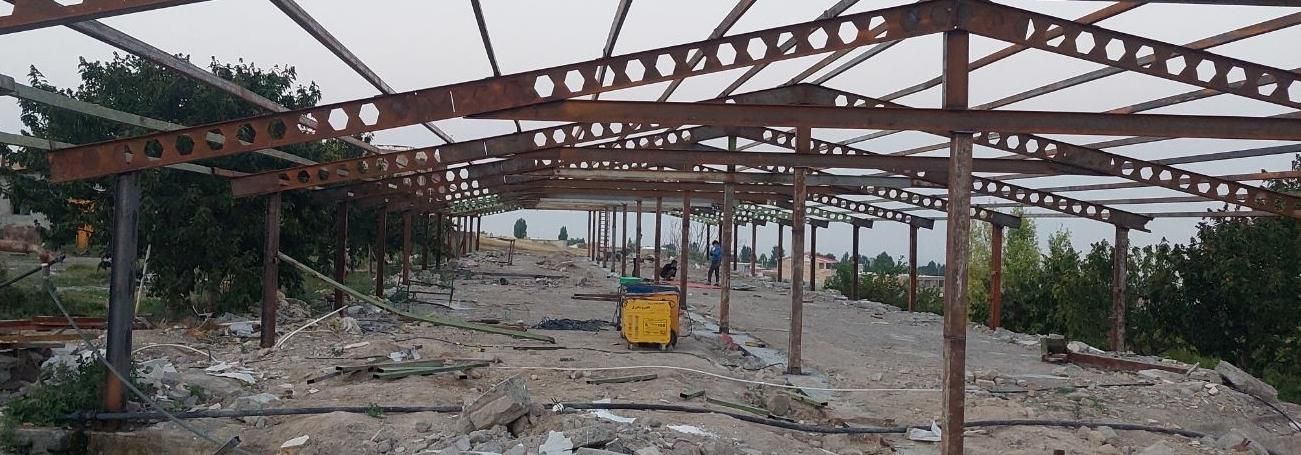 جوشکاری اسکلت ساختمان ساخت نصب سوله، خرپا،پله فرار|خدمات پیشه و مهارت|اردبیل, |دیوار