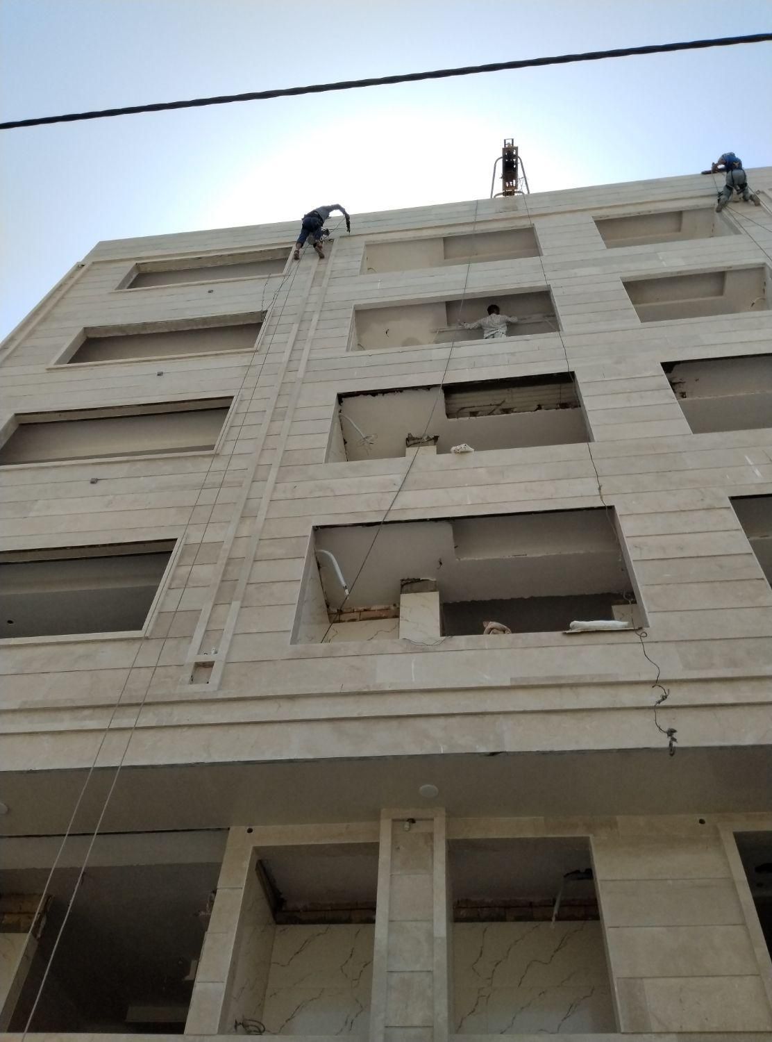 پیچ ورولپلاک رول پلاک کردن سنگ نما باطناب راپل کار|خدمات پیشه و مهارت|فردیس, فردیس|دیوار