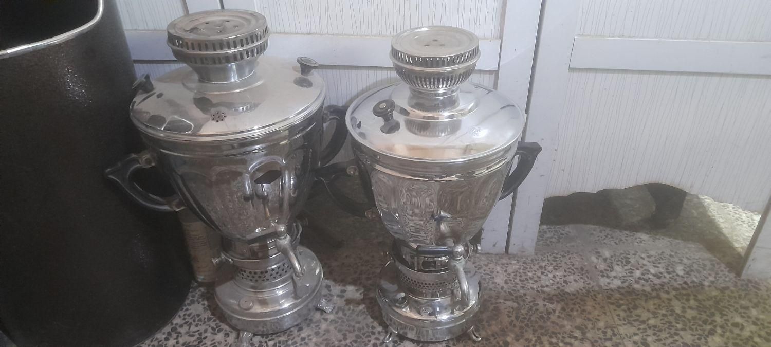۲عددسماورنفتی نو|ظروف سرو و پذیرایی|اصفهان, بابوکان|دیوار