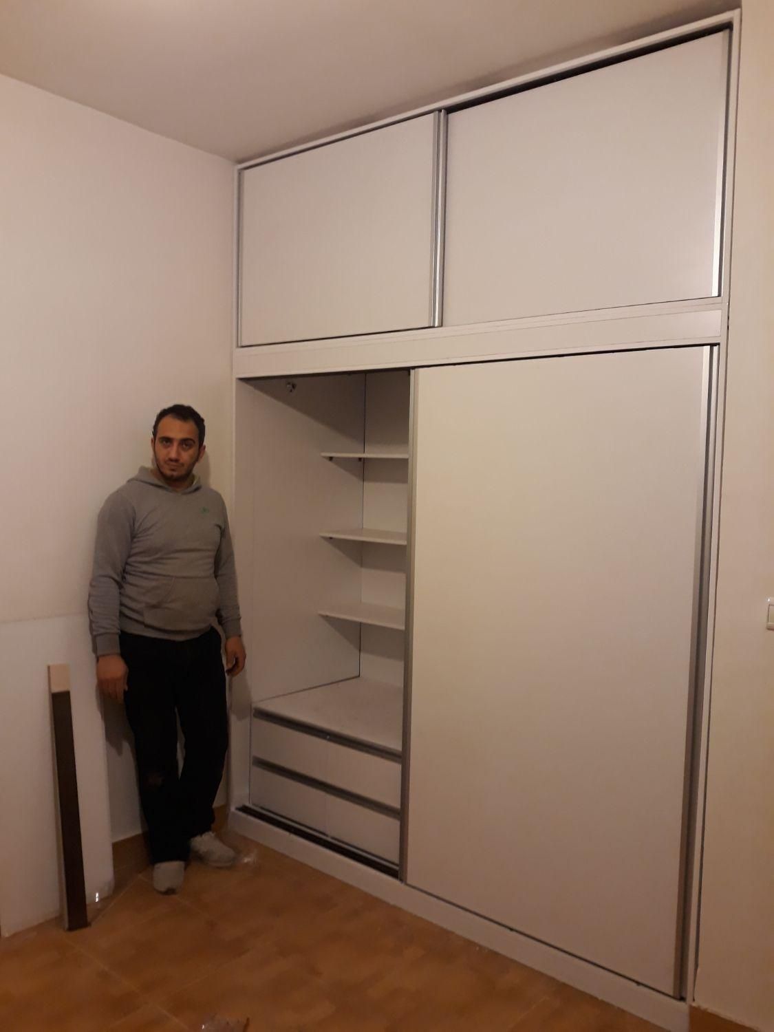 کمددیواری ریلی کد هفتصدوسی وسه|جاکفشی، کمد، دراور|اردبیل, |دیوار