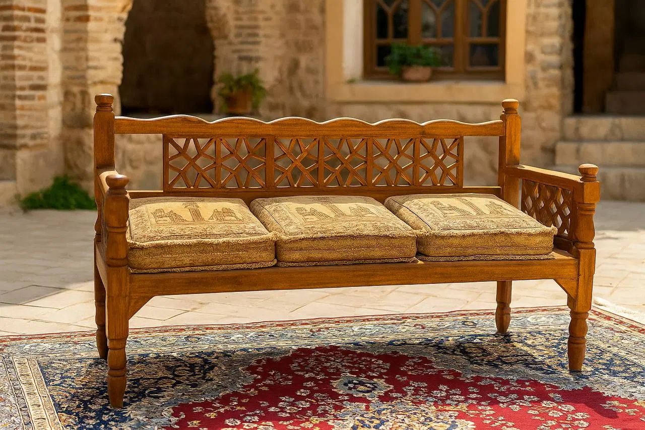 تخت و مبل چوبی|مبلمان خانگی و میز عسلی|رشت, فرزانه|دیوار