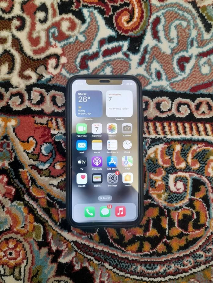 اپل iPhone XS با حافظهٔ ۲۵۶ گیگابایت باتری 100|موبایل|شیراز, دوکوهک|دیوار