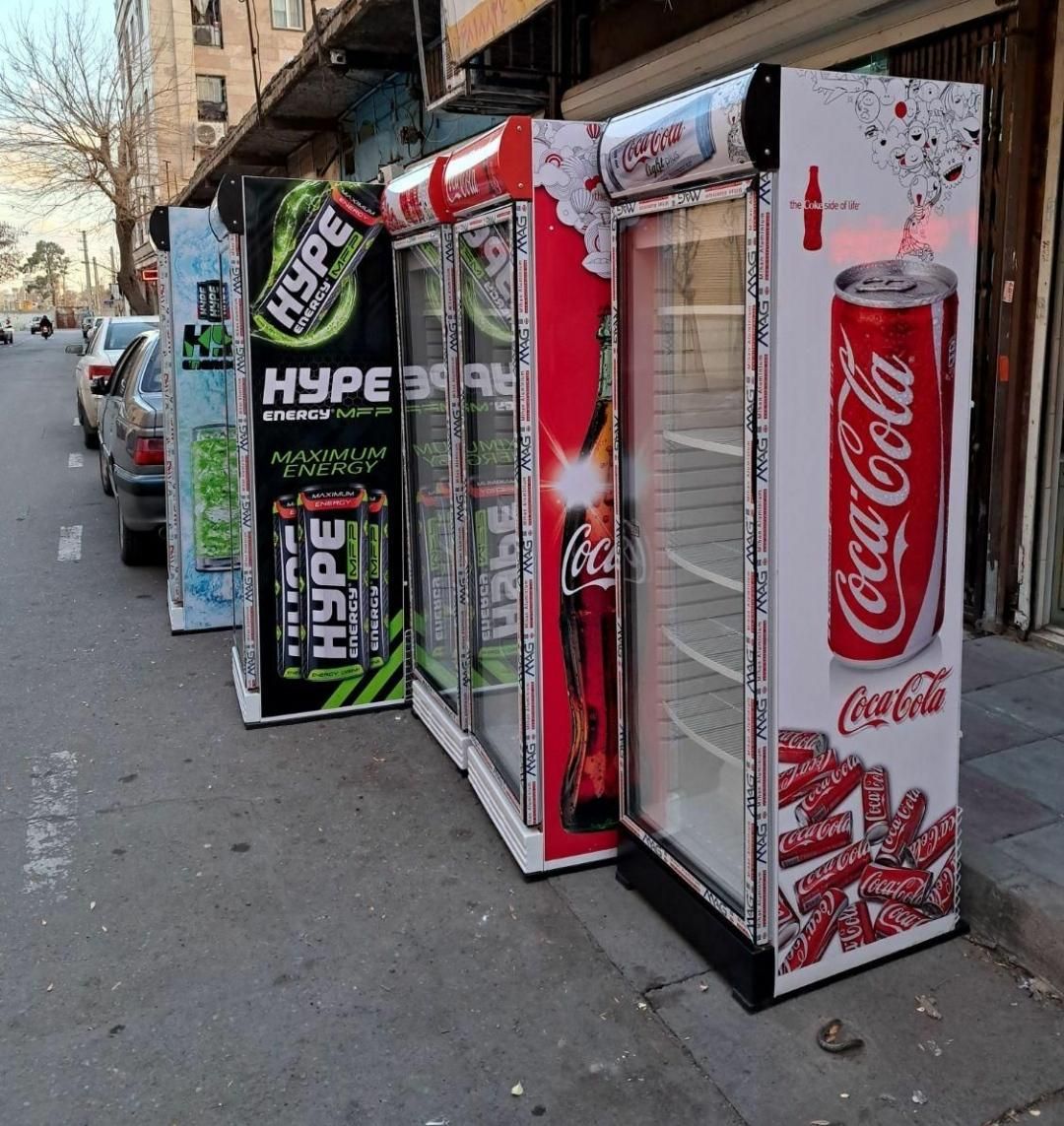 یخچال ایستاده ویترینی قهوه|فروشگاه و مغازه|کیش, |دیوار