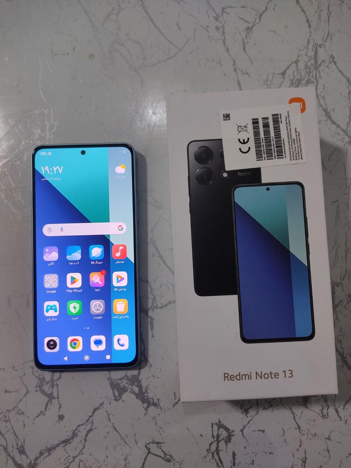 گوشی شیائومی Redmi Note 13 در حد حافظه 256 رام 8|موبایل|تهران, شهرک کیانشهر|دیوار