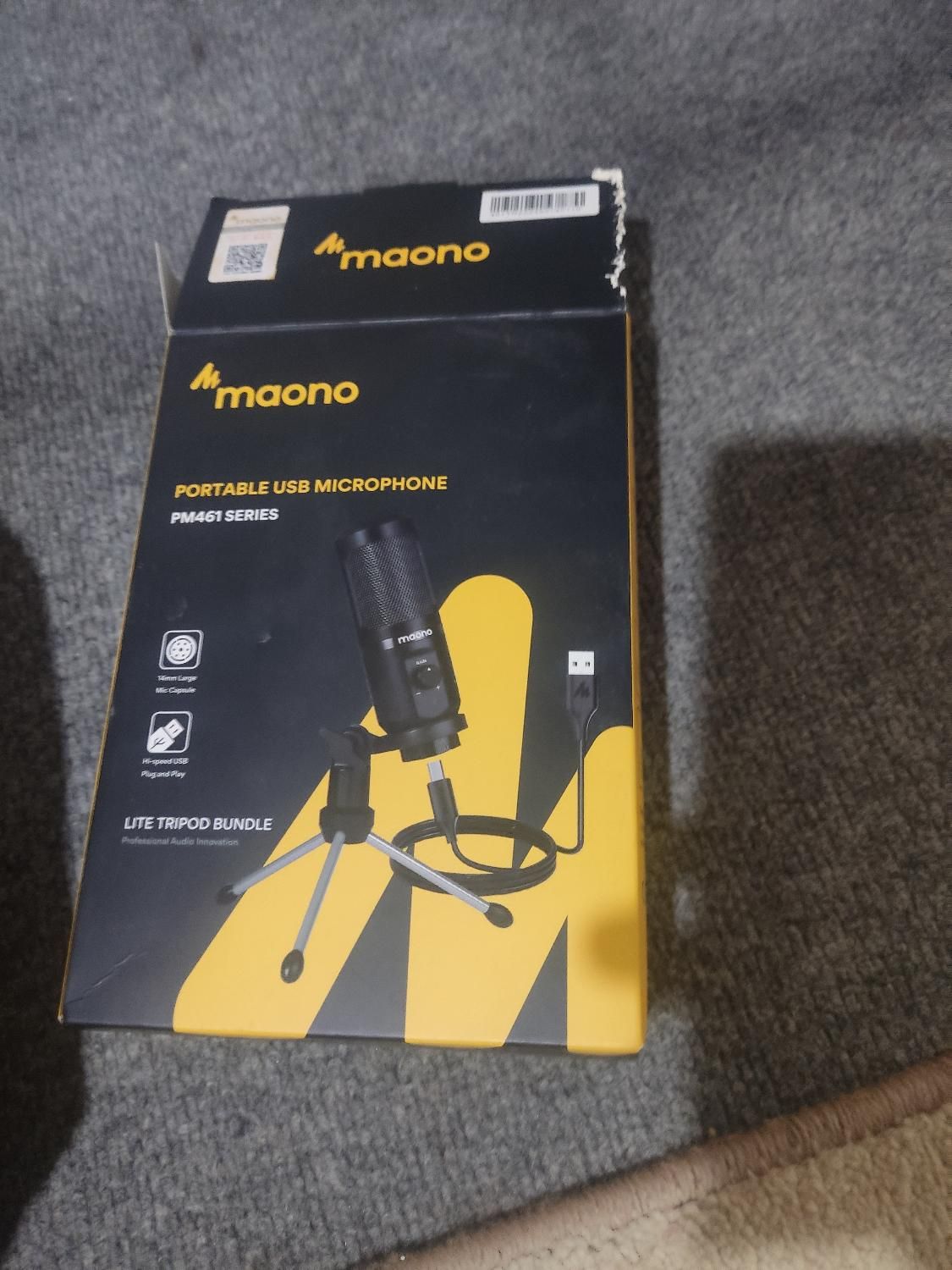 میکروفن کندانسر ماونو مدل AU-PM461TR|صوتی و تصویری|تهران, شهید اسدی|دیوار