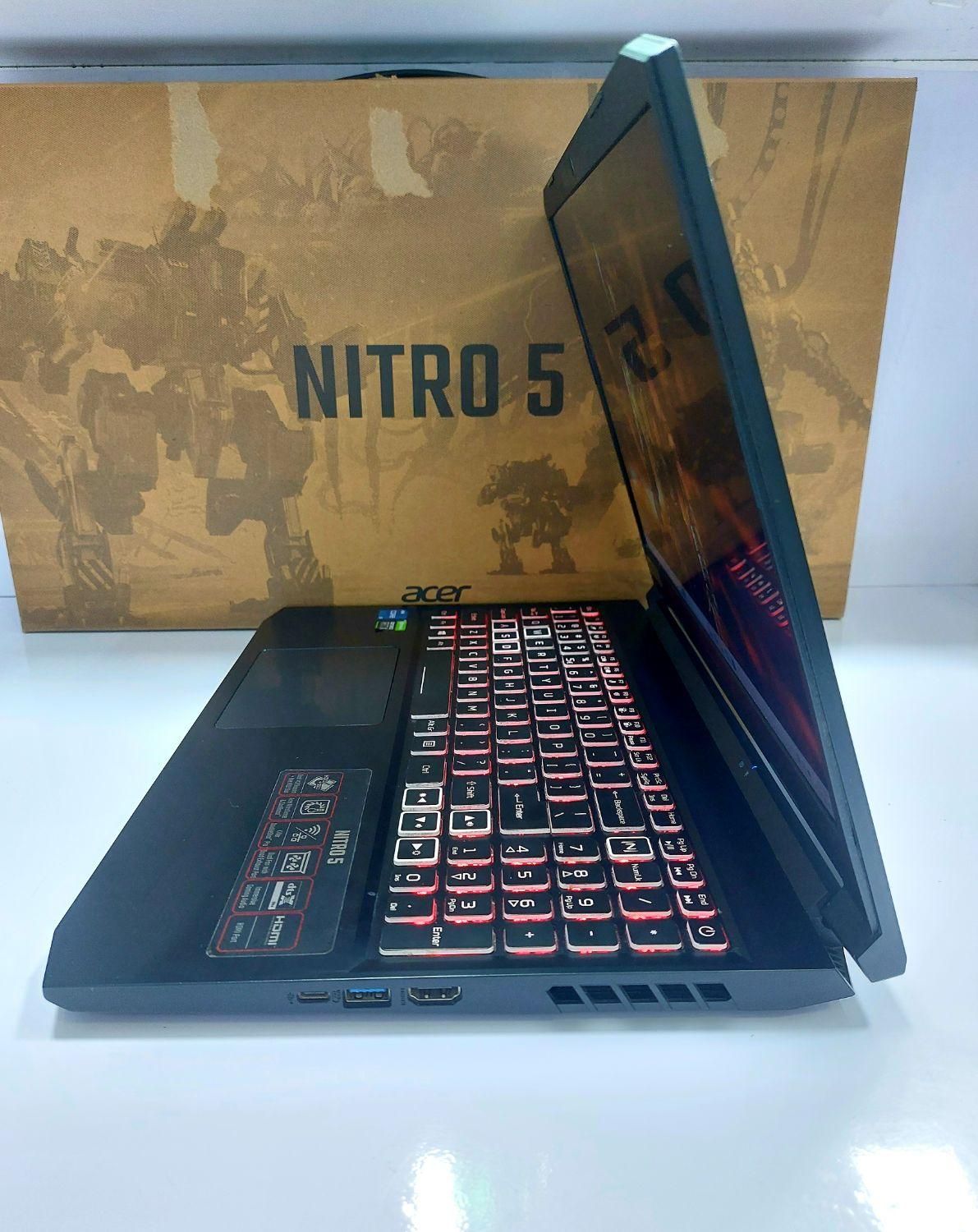 لپ تاپ Acer Nitro5 نسل ۱۱ H گرافیک RTX3050|رایانه همراه|تهران, میدان ولیعصر|دیوار