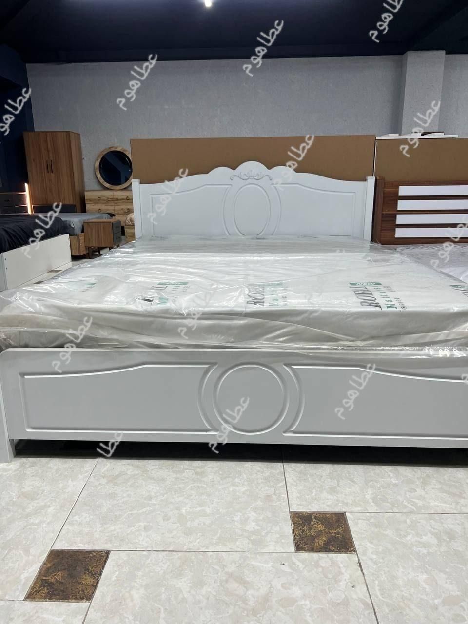 تخت خواب آسایش/تشک/عطاهوم|تخت و سرویس خواب|کرج, گوهردشت|دیوار