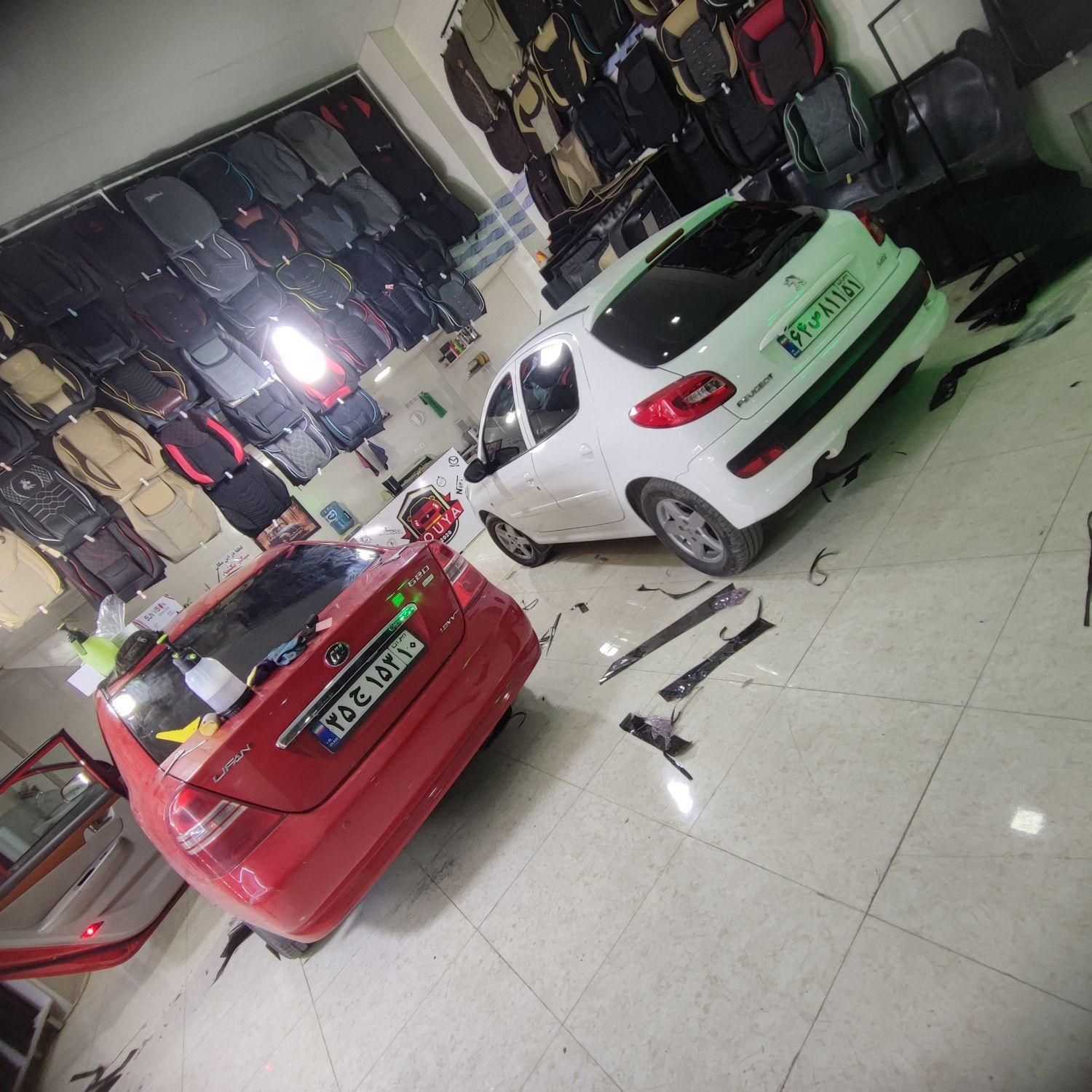 شیشه دودی سرامیکی uvضمانتی پویا|خدمات موتور و ماشین|سنندج, |دیوار