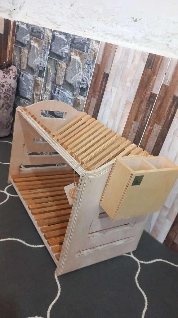 ابچک چوبی ضداب|آب‌چکان و نظم‌دهنده ظروف|شیراز, قلعه نو|دیوار