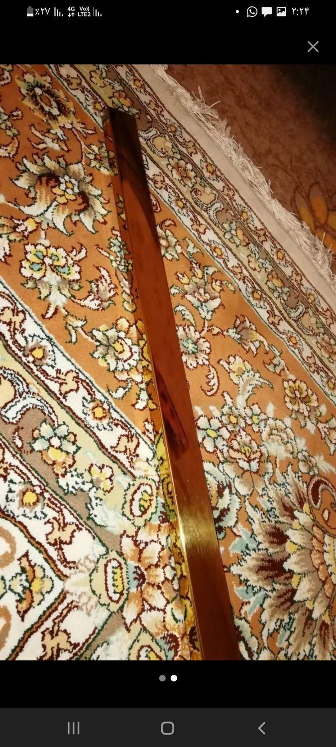 پروفیل(قوطی) استیل دکوراتیو طلایی خارجی|مصالح و تجهیزات ساختمان|شیراز, چوگیاه‎|دیوار