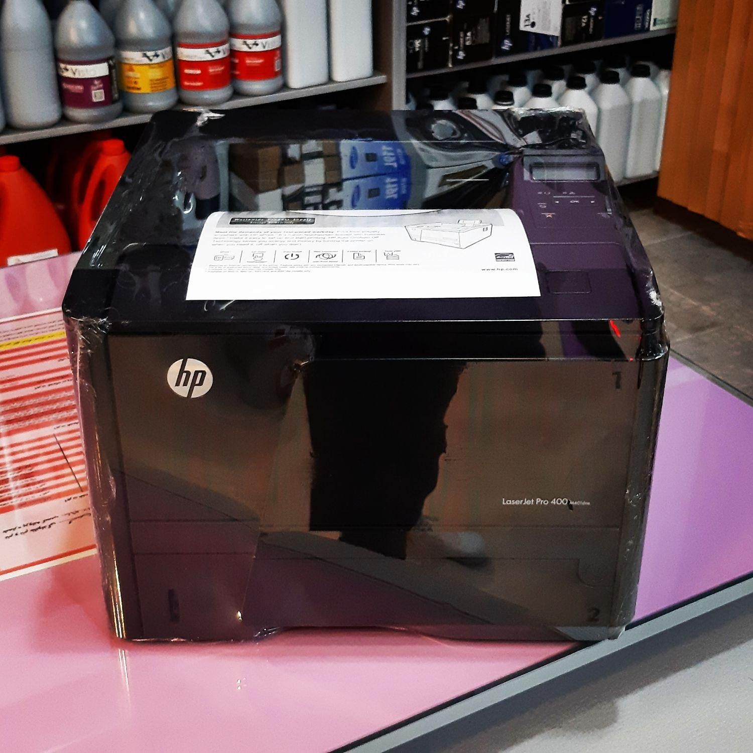 پرینترلیزریhp401dn|پرینتر، اسکنر، کپی، فکس|همدان, |دیوار