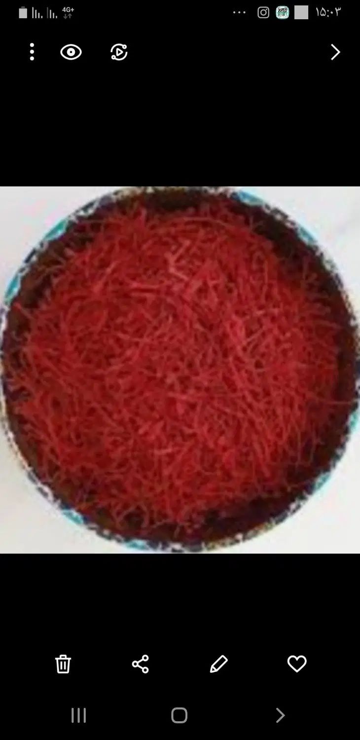 طلا سرخ ایران برازنده سفره ایرانیا زعفران اعلا|خوردنی و آشامیدنی|محلات, |دیوار