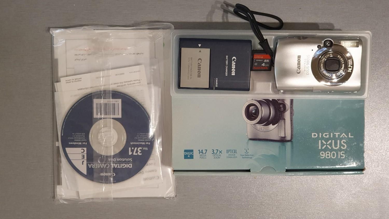 دوربین Canon IXUS 980 IS|دوربین عکاسی و فیلم‌برداری|تهران, سعادت‌آباد|دیوار