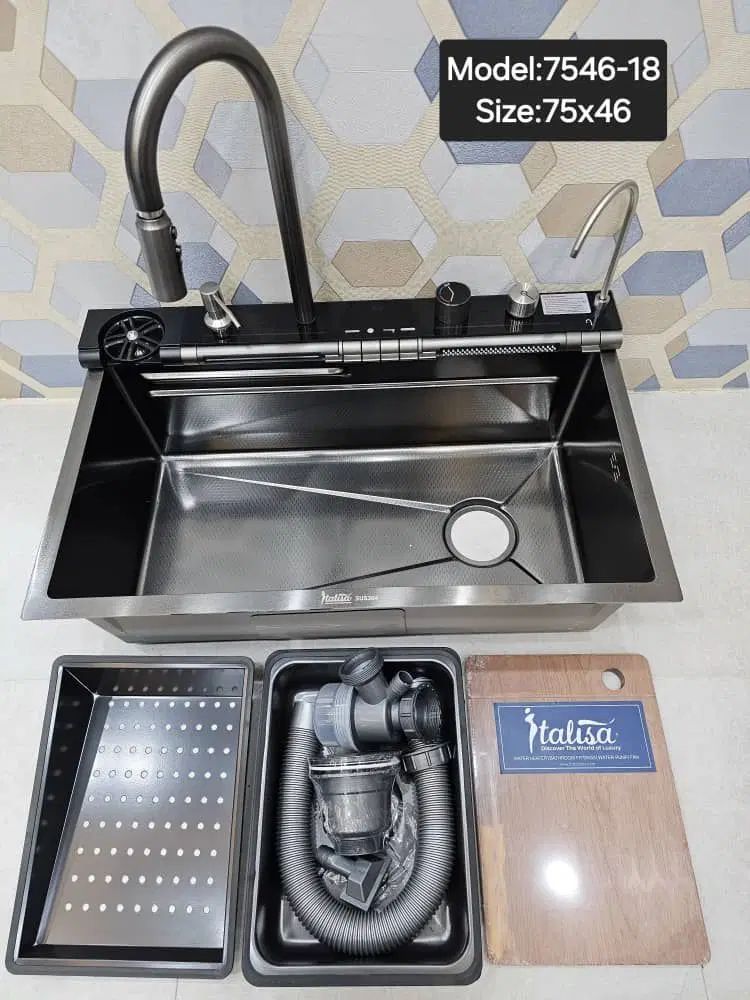 سینک پیانویی پنج کلید گارانتی دار|مصالح و تجهیزات ساختمان|اردبیل, |دیوار