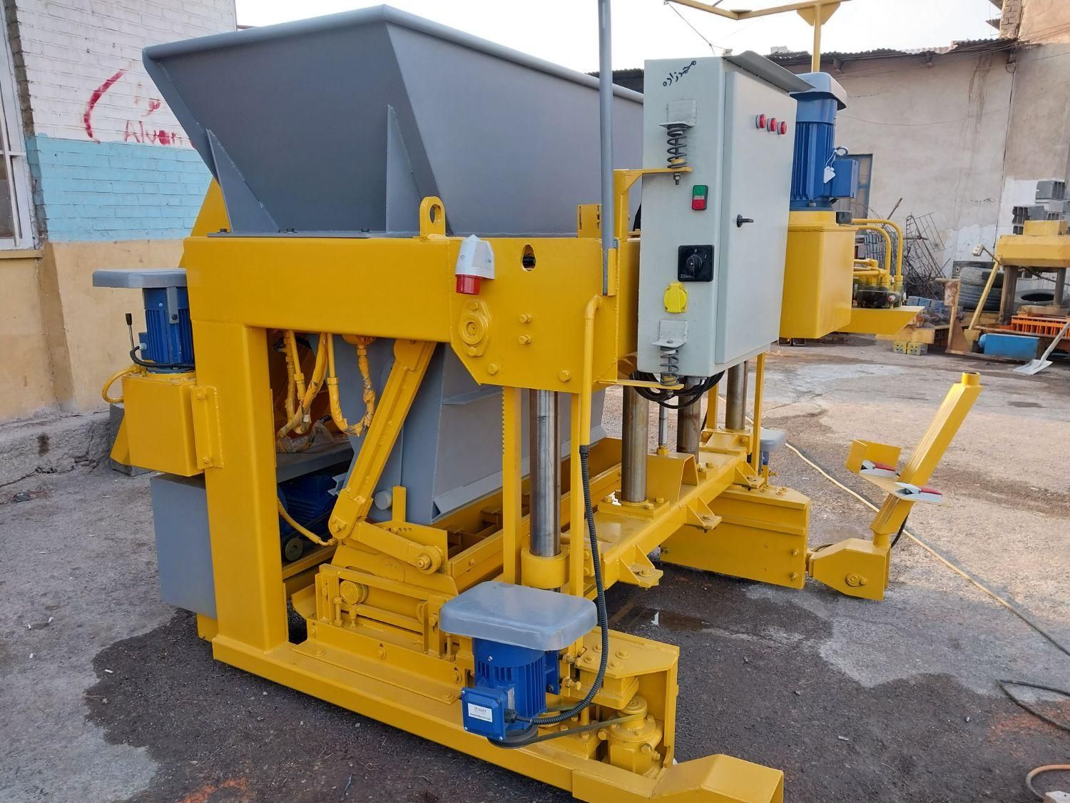 دستگاه پرقدرت وسرعتی زاینده رود بلوک زن میکسر|ماشینآلات صنعتی|بندر گناوه, |دیوار