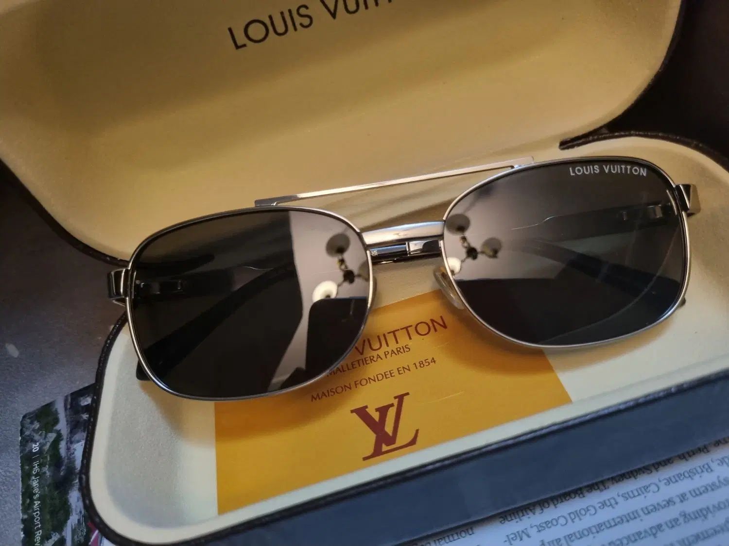 عینک آفتابی لویی ویتون LOUIS VUITTON|زیورآلات و اکسسوری|تهران, فرودگاه مهرآباد|دیوار