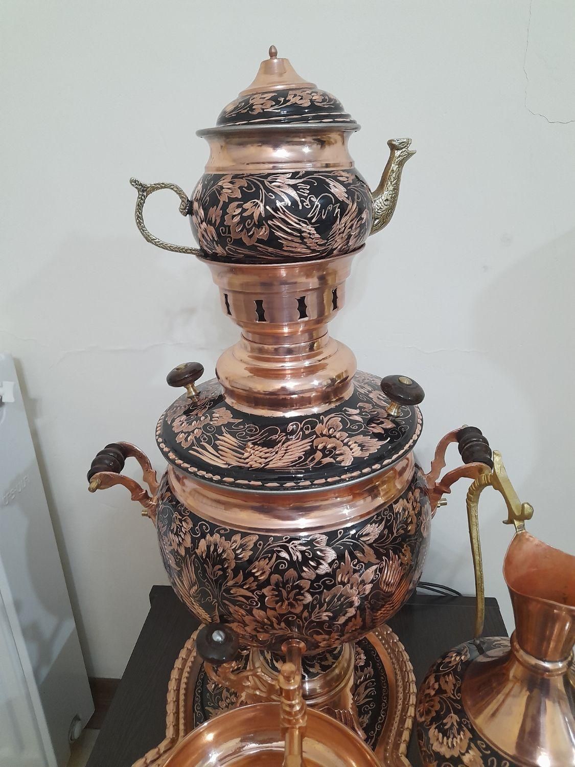 سماور۶لیتریمسیالماستراش|صنایع دستی و سایر لوازم تزئینی|محمدشهر, شهرک پیام (مهرالبرز)|دیوار