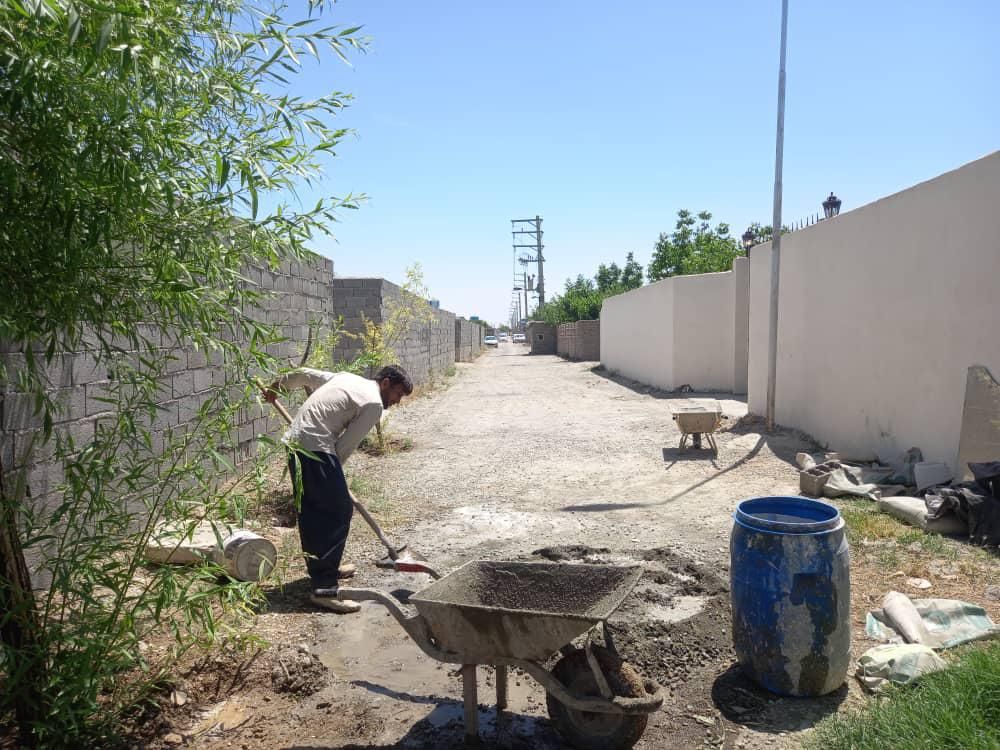 فروش باغچه خوش نقشه و چهار دیواری در رباط کریم|فروش زمین و ملک کلنگی|رباط‌کریم, رباط‌کریم|دیوار