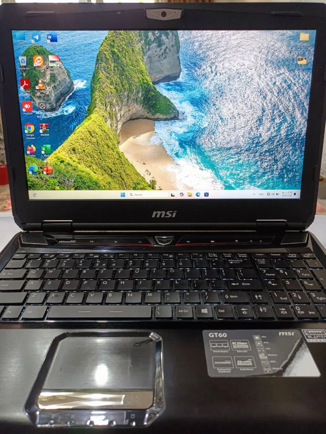 MSI GT60 ۳۲GB RAM + 3K Display + صدای Dynaudio|رایانه همراه|تهران, امامت|دیوار