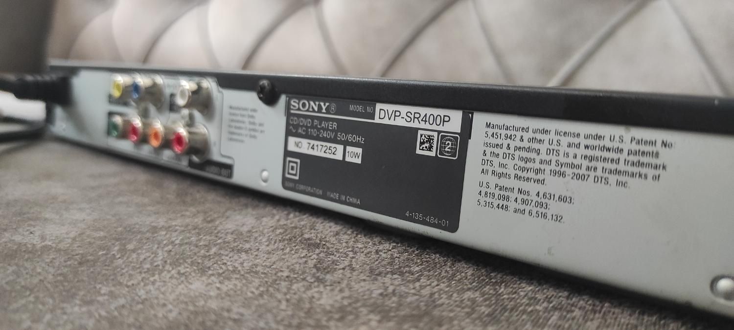 دستگاه DVD پخش کننده ویدیو SONY|صوتی و تصویری|رشت, کوی امام رضا|دیوار