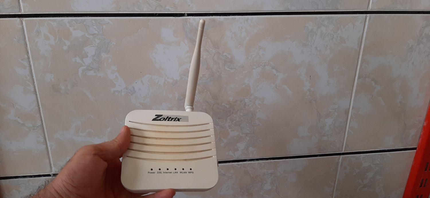 مودم تک آنتن Adsl . در حد نو|مودم و تجهیزات شبکه|لار, |دیوار