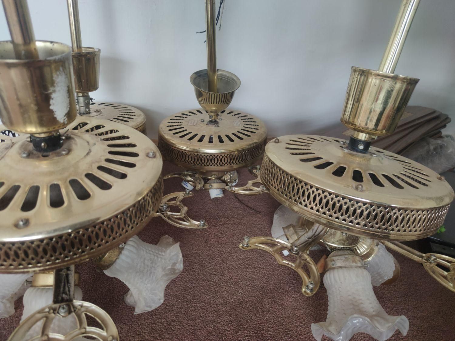 پنکه سقفی چوبی|پنکه و تصفیهکنندهٔ هوا|ایذه, |دیوار