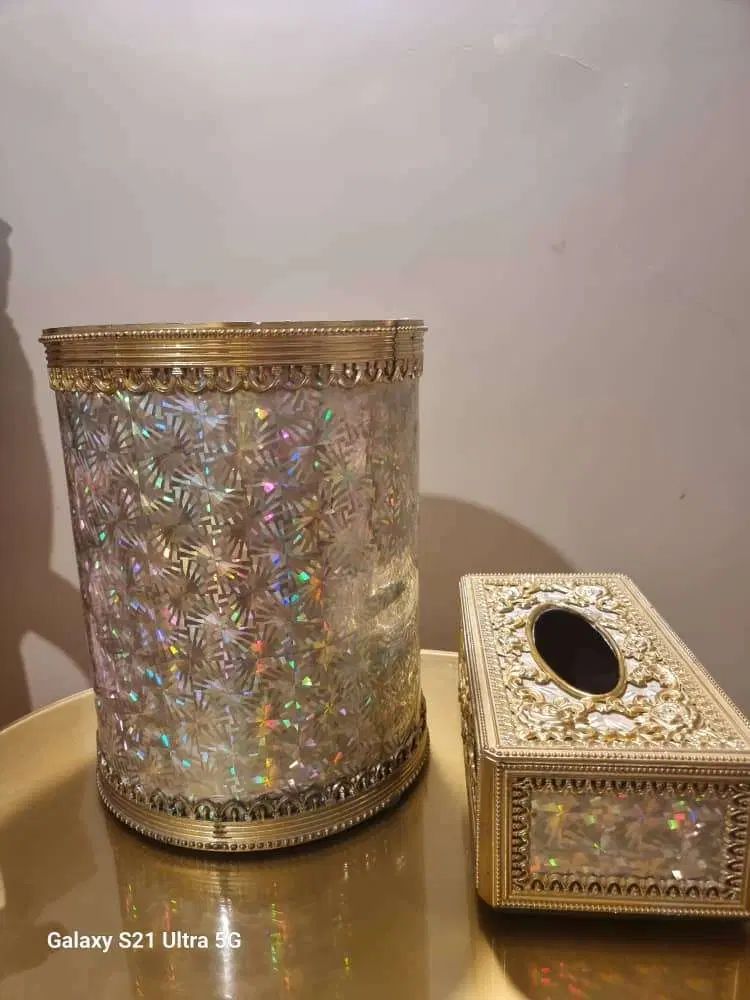 ست سطل و دستمال کاغذی|کلکسیون اشیاء عتیقه|تهران, بلوار کشاورز|دیوار