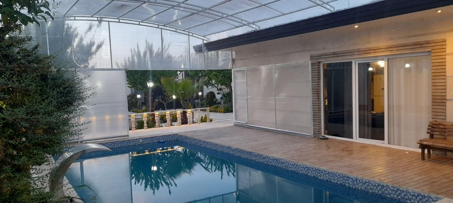 اجاره ویلا با استخر سرپوشیده|اجارهٔ کوتاه‌مدت ویلا و باغ|هشتگرد, تهران دشت|دیوار