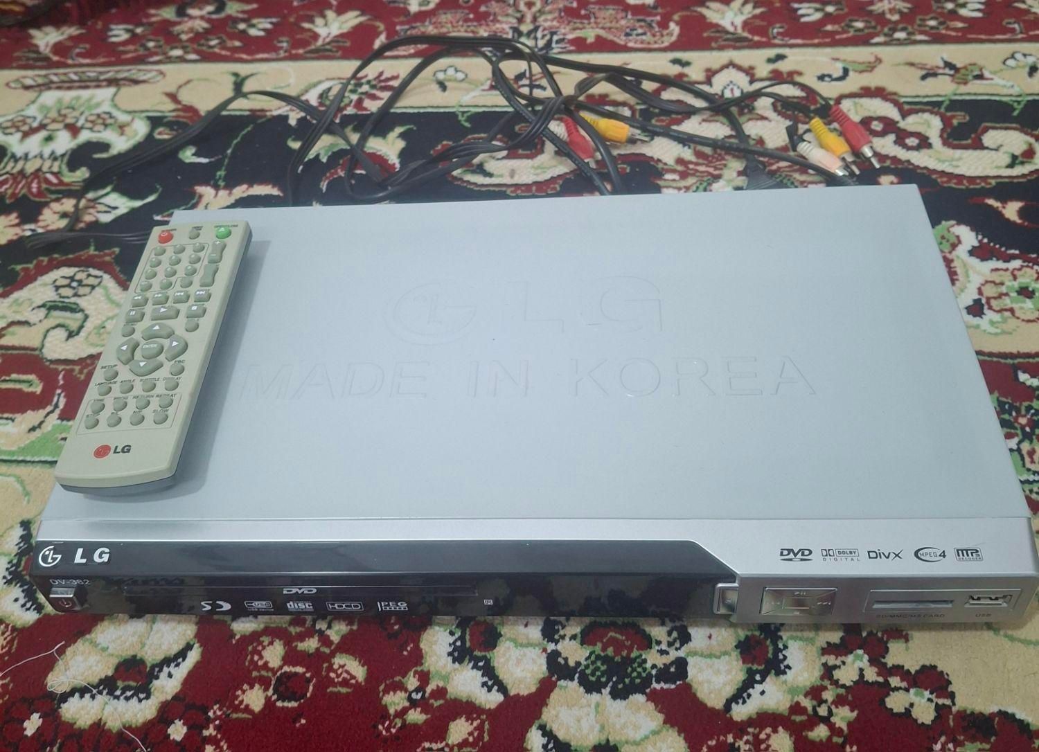 دستگاه دی وی دی ال جی کره‌ای اصل|پخش‌کننده DVD و ویدیو|زاهدان, |دیوار
