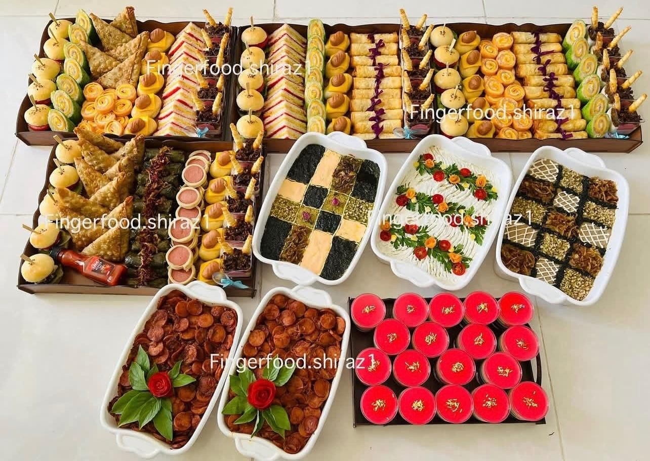 فینگرفود ، پک پذیرایی ، فینگر فود ، دسر|خدمات پذیرایی، مراسم|شیراز, معالیآباد|دیوار